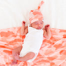 Copper Pearl Knit Swaddle Blanket - Remi