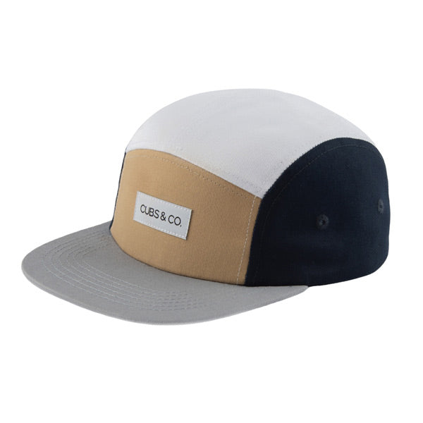 Cubs & Co. Five Panel Snapback Hat - Retro Blue