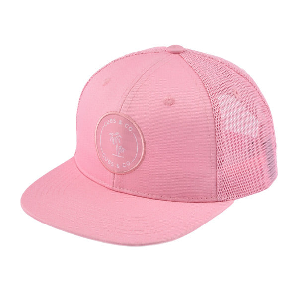 Cubs & Co. Snapback Trucker Cap - Pink