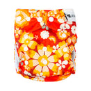 Designer Bums Art Pop AI2 Cloth Nappy - Folklore Collection - Retro Floral