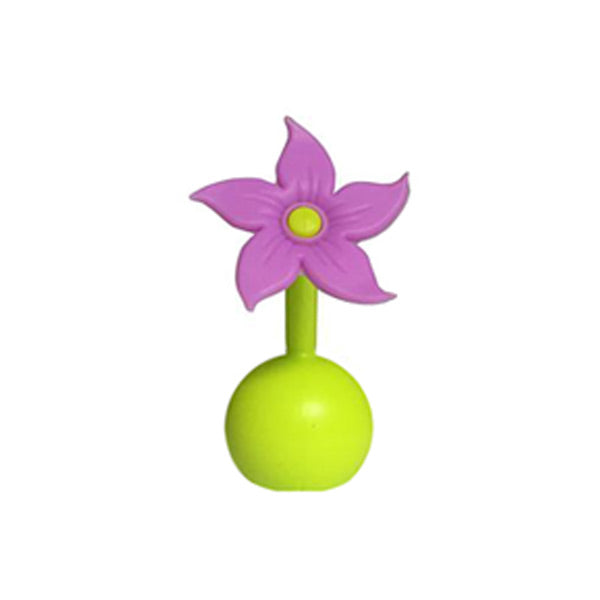 Haakaa Silicone Breast Pump Flower Stopper - Purple