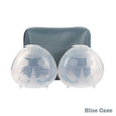 Haakaa Silicone Milk Collectors with Blue Case