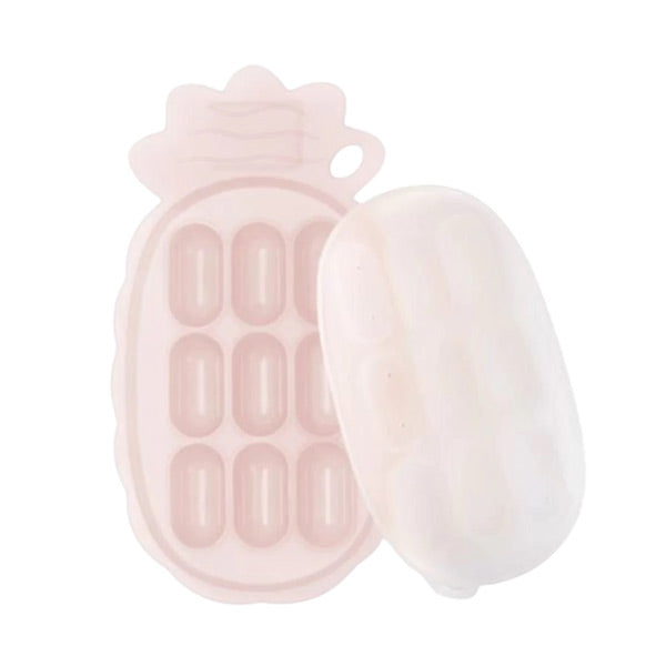 Haakaa Silicone Pineapple Nibble Tray - Blush