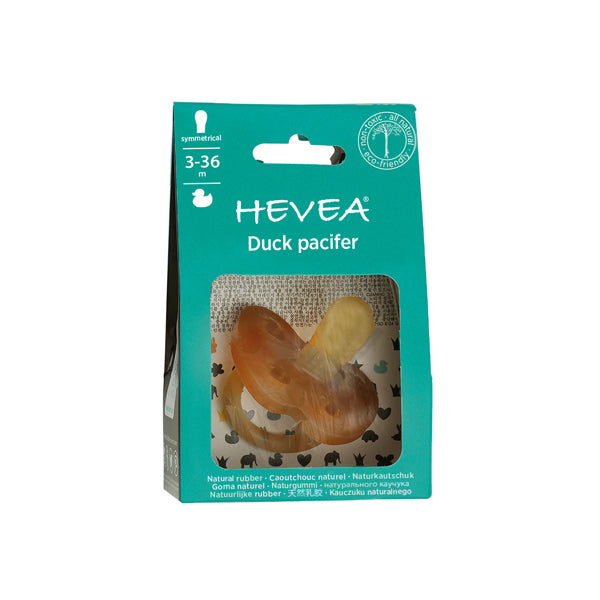 Hevea Natural Rubber Pacifier - Symmetrical Teat