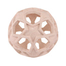 Hevea Upcycled Natural Rubber Star Ball - Peach