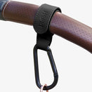 Hooki Duo Pram Hook Clip Set - Black