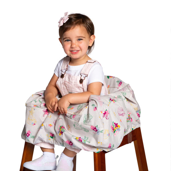JL Childress Shopping Trolley and High Chair Cover - Princess