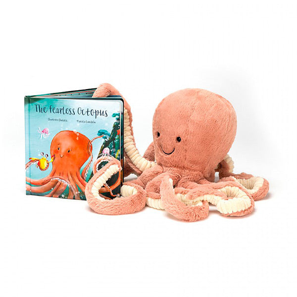 Jellycat The Fearless Octopus Book