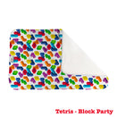 Kanga Care Print Changing Pad and Sheet Saver - Tetris Block Party