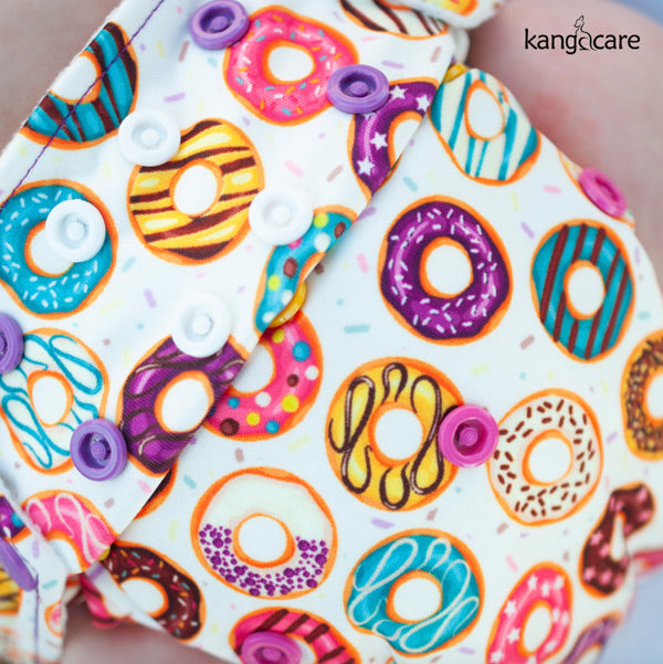 Kanga Care Print Rumparooz Cloth Nappy - Frosted