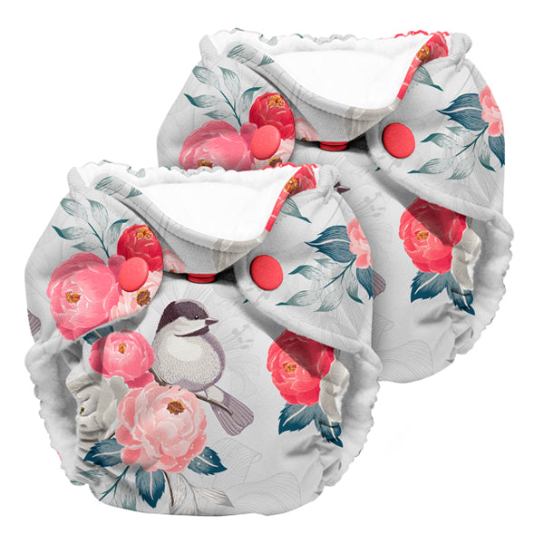 Kanga Care Print Lil Joey AIO Cloth Nappies - Lily