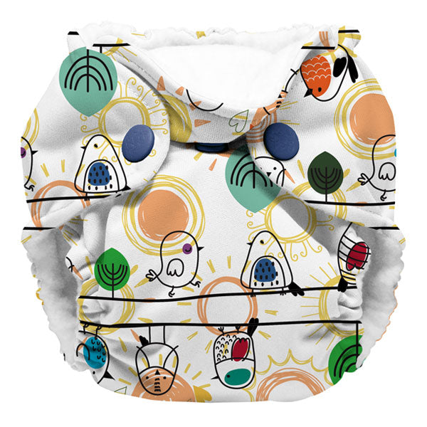 Kanga Care Print Lil Joey AIO Cloth Nappies - Tweet