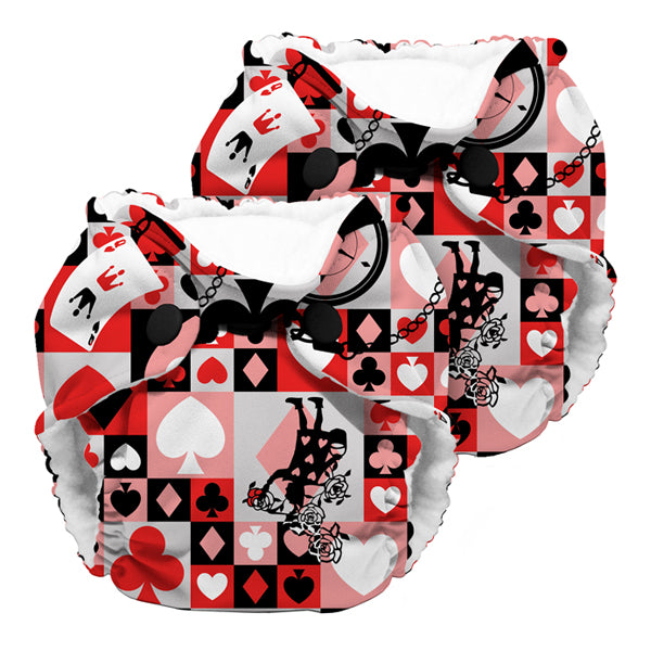 Kanga Care Wonderland Lil Joey AIO Cloth Nappies - Queen of Hearts
