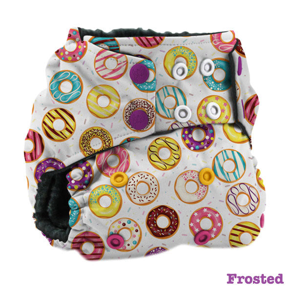 Kanga Care Print Rumparooz OBV Cloth Nappy - Frosted