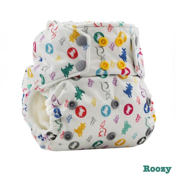 Kanga Care Print Rumparooz Cloth Nappy - Roozy