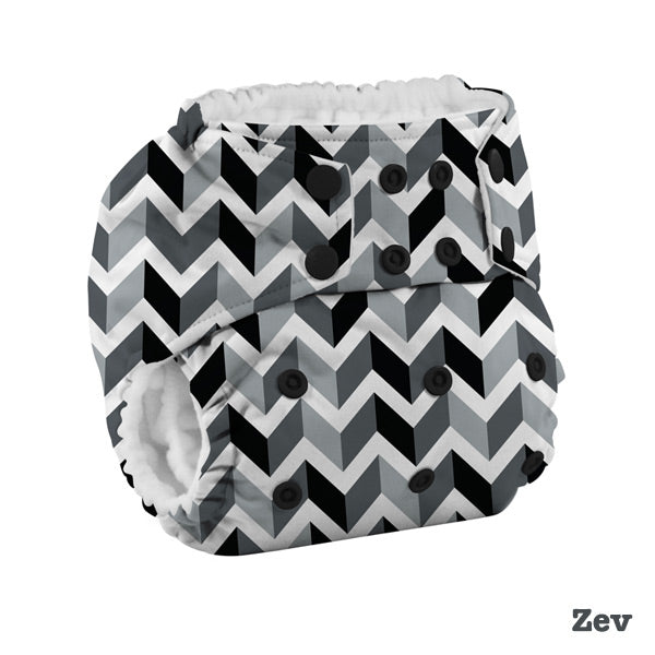 Kanga Care Print Rumparooz Cloth Nappy - Zev