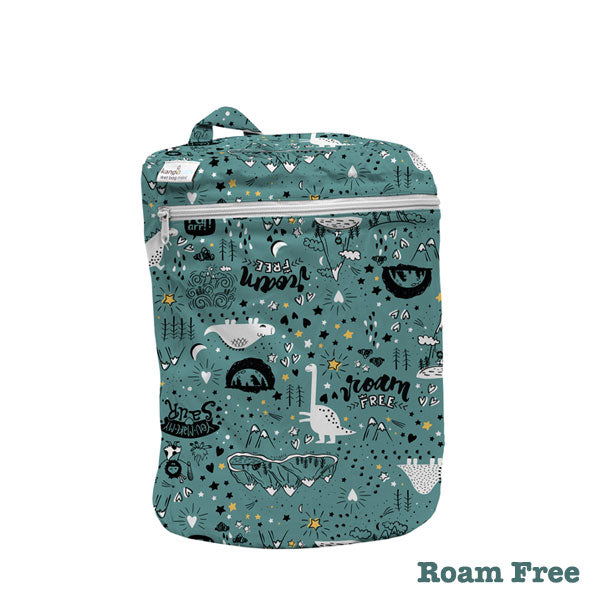 Kanga Care Print Wet Bag Mini - Roam Free