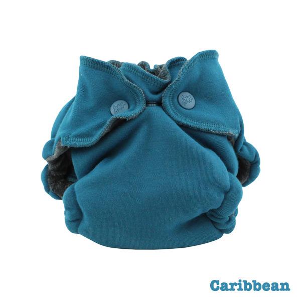 Kanga Care Ecoposh OBV Fitted Newborn Cloth Nappy - Caribbean