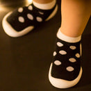 Komuello First Walker Shoes - White Dot