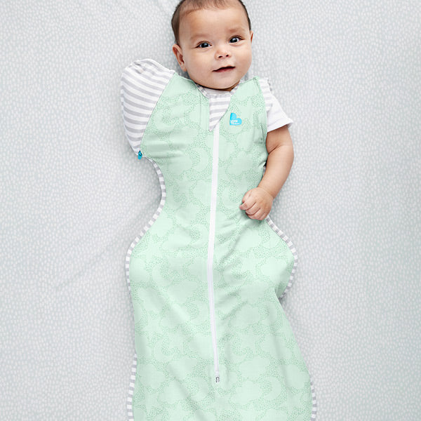 Love to Dream Swaddle UP Transition Bag (50/50) Original 1.0 TOG - Organic Mint Celestial