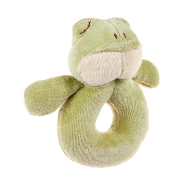 MiYim Organic Ring Rattle - Frog