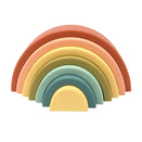OB Designs Silicone Rainbow Stacker - Cherry