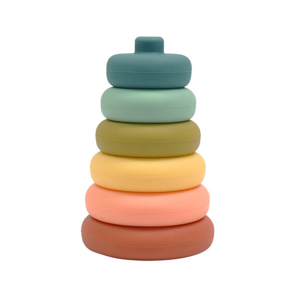 OB Designs Silicone Stacker Tower - Blueberry