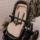 OiOi Reversible Cozy Fleece Pram Liner - Leopard