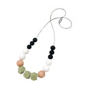 One.Chew.Three Poppy Silicone Necklace