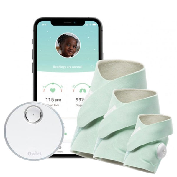 Owlet Smart Sock 3 PLUS Baby Health and Oxygen Monitor
