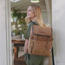 Petunia Pickle Bottom Tempo Backpack - Toasted Baguette