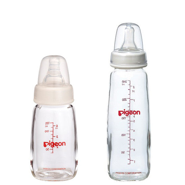 Pigeon Slim Neck Bottle - Glass