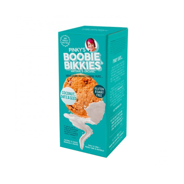 Pinky's Boobie Bikkies - Organic Coconut Date and Seed (Gluten & Dairy Free)