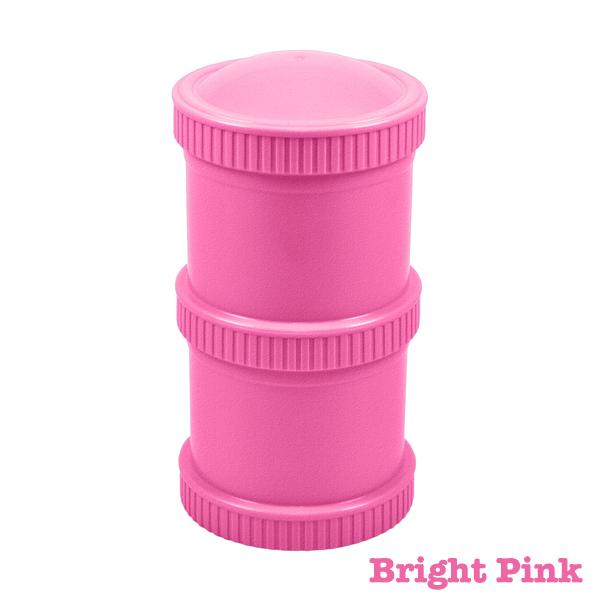 Re-Play Recycled Snack Stack - Bright Pink