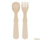 Re-Play Recycled Fork and Spoon Set - Naturals Collection - Sand