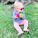 Ro.Sham.Bo Baby Shades - Polarised - Kelly Glitter Pink