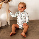 Snuggle Hunny Kids Long Sleeve Bodysuit - Eucalypt