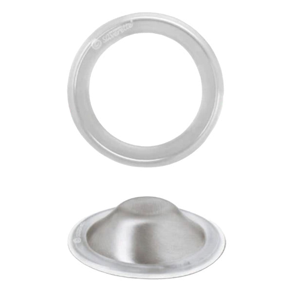 Silverette Silver Nursing Cups + O-Feel Ring