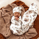 Snuggle Hunny Kids Jersey Wrap with Matching Headwear - Koala