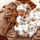 Snuggle Hunny Kids Jersey Wrap with Matching Headwear - Koala