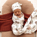 Snuggle Hunny Kids Jersey Wrap with Matching Headwear - Koala