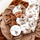 Snuggle Hunny Kids Jersey Wrap with Matching Headwear - Koala