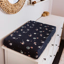 Snuggle Hunny Kids Fitted Bassinet Sheet and Change Pad Cover - Milky Way