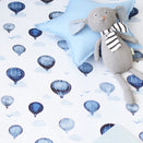 Snuggle Hunny Kids Fitted Cot Sheet - Cloud Chaser