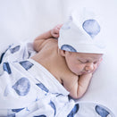 Snuggle Hunny Kids Jersey Wrap with Matching Headwear - Cloud Chaser