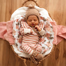 Snuggle Hunny Kids Merino Wool Bonnet and Booties - Fawn