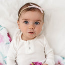 Snuggle Hunny Kids Petite Velvet Bow - Lullaby