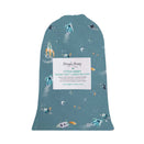 Snuggle Hunny Fitted Bassinet Sheet and Change Pad Cover - Rocket Organic