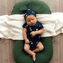 Snuggle Hunny Kids Knotted Beanie - Milky Way Organic