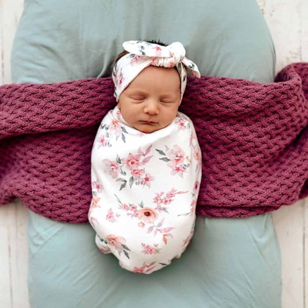 Snuggle Hunny Kids Snuggle Swaddle Sack with Matching Headwear - Camille